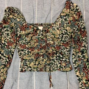 H&M Floral Blouse